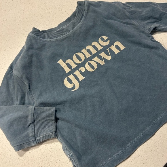 Little Co. By Lauren Conrad Other - Little Co. Blue 'Home Grown' long sleeve tee size 12 months